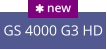 GS 4000 G3 HD  new