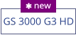 GS 3000 G3 HD  new