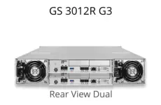 EonStor GS 3012 G3 - Rear Dual