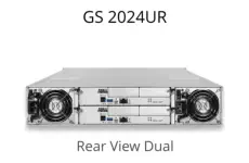 EonStor GS 2024U - rear