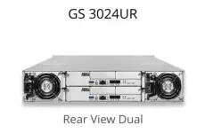 EonStor GS 3024U - rear